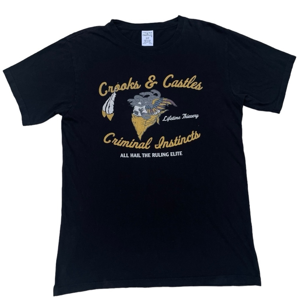 Crooks and Castle Graphic Tee Shirt (S)